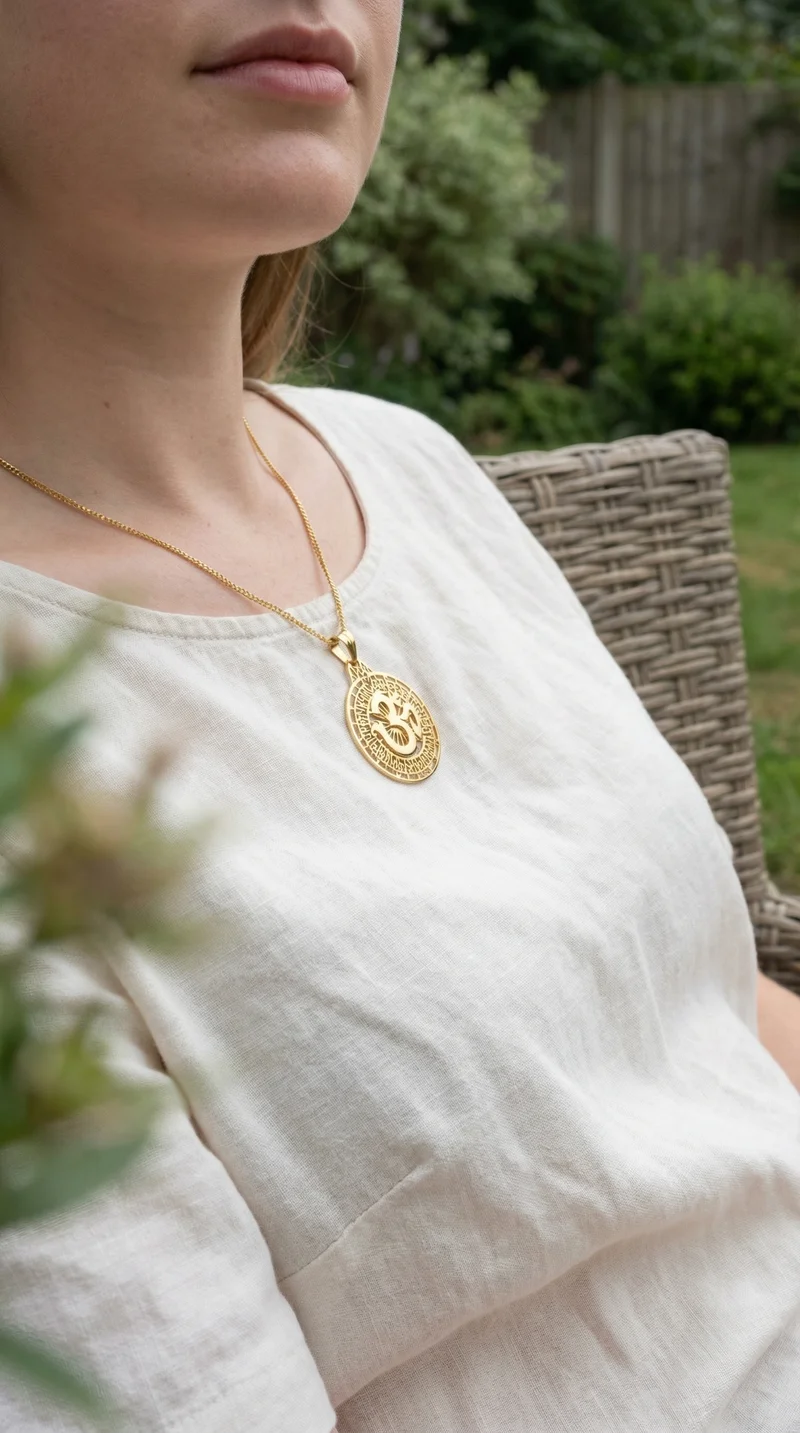 Gayatri Mantra Pendant